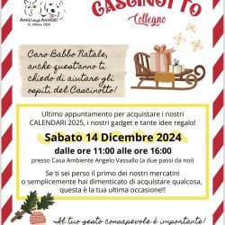 Ultimi acquisti di Natale al Cascinotto! Vi aspettiamo sabato 14 dicembre!!!