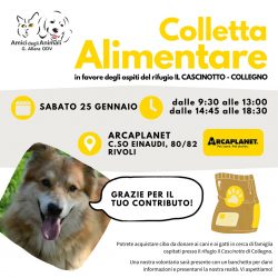 Colletta alimentare sabato 25 gennaio. Vi aspettiamo!